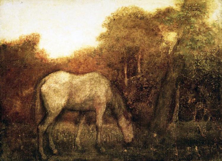 Albert Pinkham Ryder The Grazing Horse oil painting image